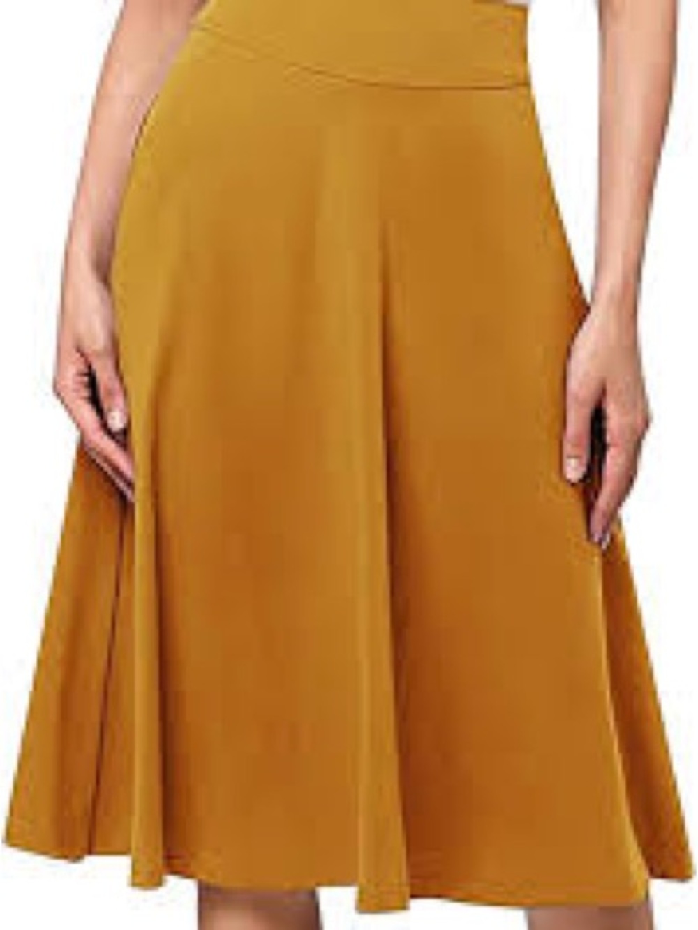 Mustard Yellow Large  Lularoe Skirt